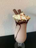 Chocolate milk shake