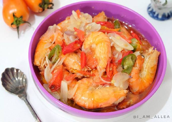 Udang Asam Manis Sederhana