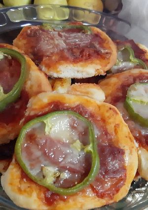 صورة لوصفة بيتزا 😋
