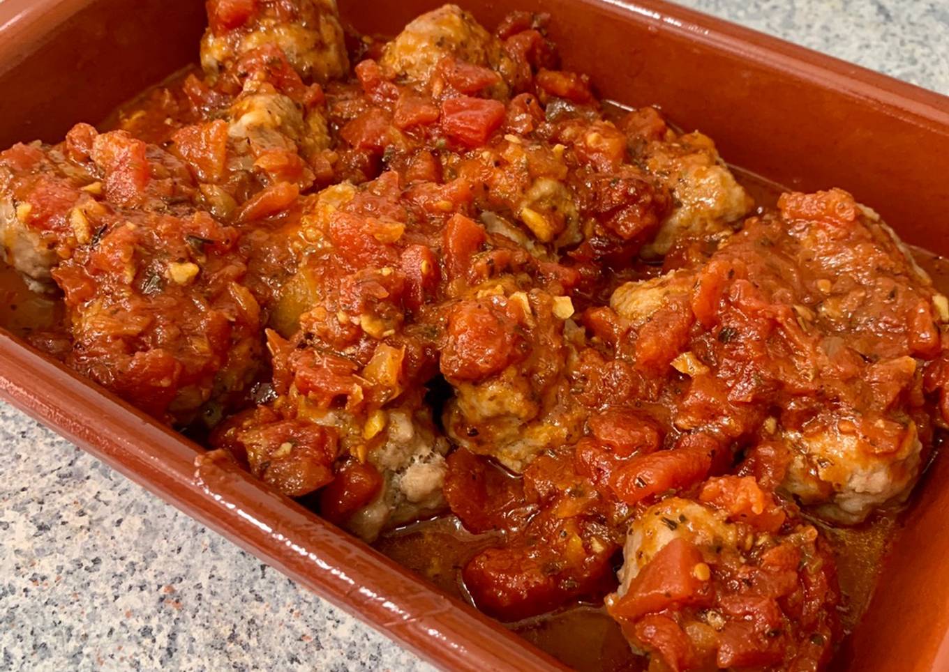 Albóndigas con tomate en Monsieur Cuisine