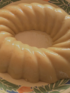 Una foto de Gelatina de banana