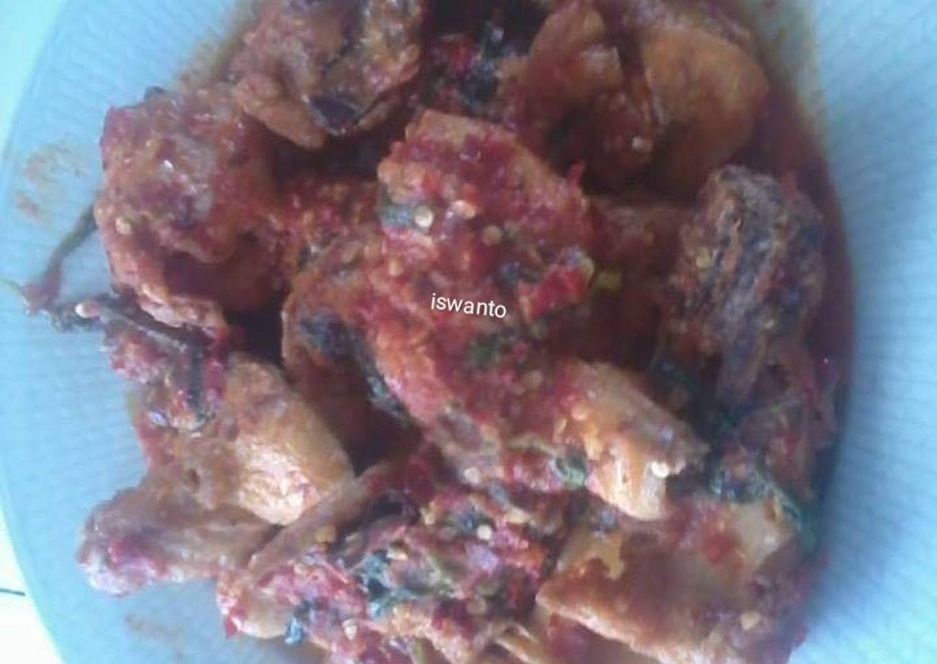 Balado ayam kemangi