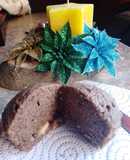 Muffins de chocolate con Corazón de Butter Toffee