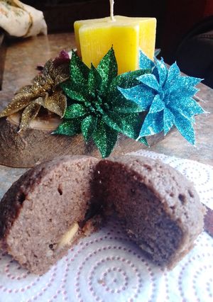 Una foto de Muffins de chocolate con Corazón de Butter Toffee