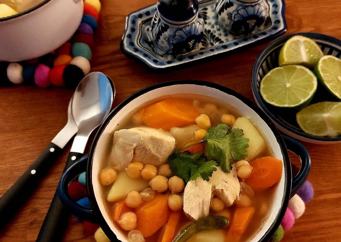 Caldo de pollo