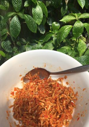 Foto resep Sambal teri simple