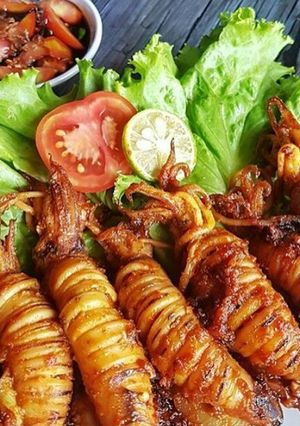 Foto resep Cumi bakar teflon