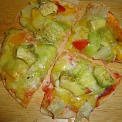 A picture of Pita Pizza.