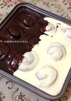 Foto resep Cinnamon Roll, Topping Ekonomis