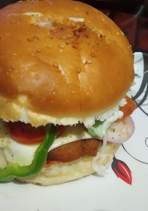 Burger રેસીપી મુખ્ય ફોટો