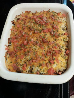 A picture of Breakfast Lasagna.