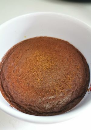 รูปของ ซูเฟลช็อกโกแลตไร้แป้ง(keto)​
