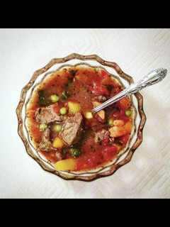 A picture of Beef Stew - Gluten and Dairy free.