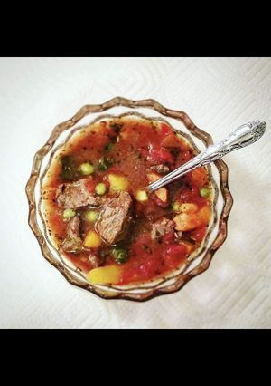 A picture of Beef Stew - Gluten and Dairy free.