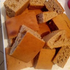 A picture of Coffee rich spice cake.