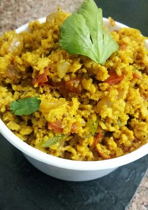 A picture of Soya keema masala.