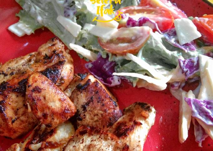 41. Honey lemon chicken salad