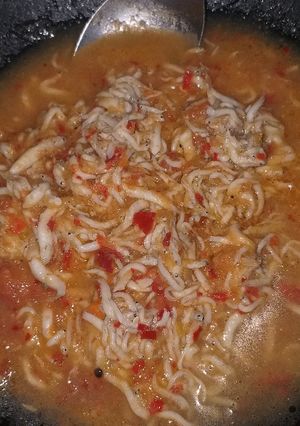 Foto resep Teri Nasi Bumbu Rujak