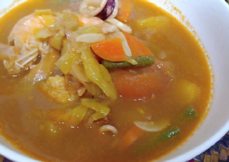 resepi Seafood 3 rasa