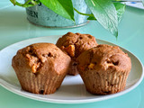 Muffins sin culpa (integrales y poca azúcar)