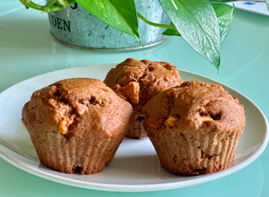 Una foto de Muffins sin culpa (integrales y poca azúcar)