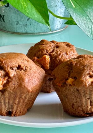 Una foto de Muffins sin culpa (integrales y poca azúcar)