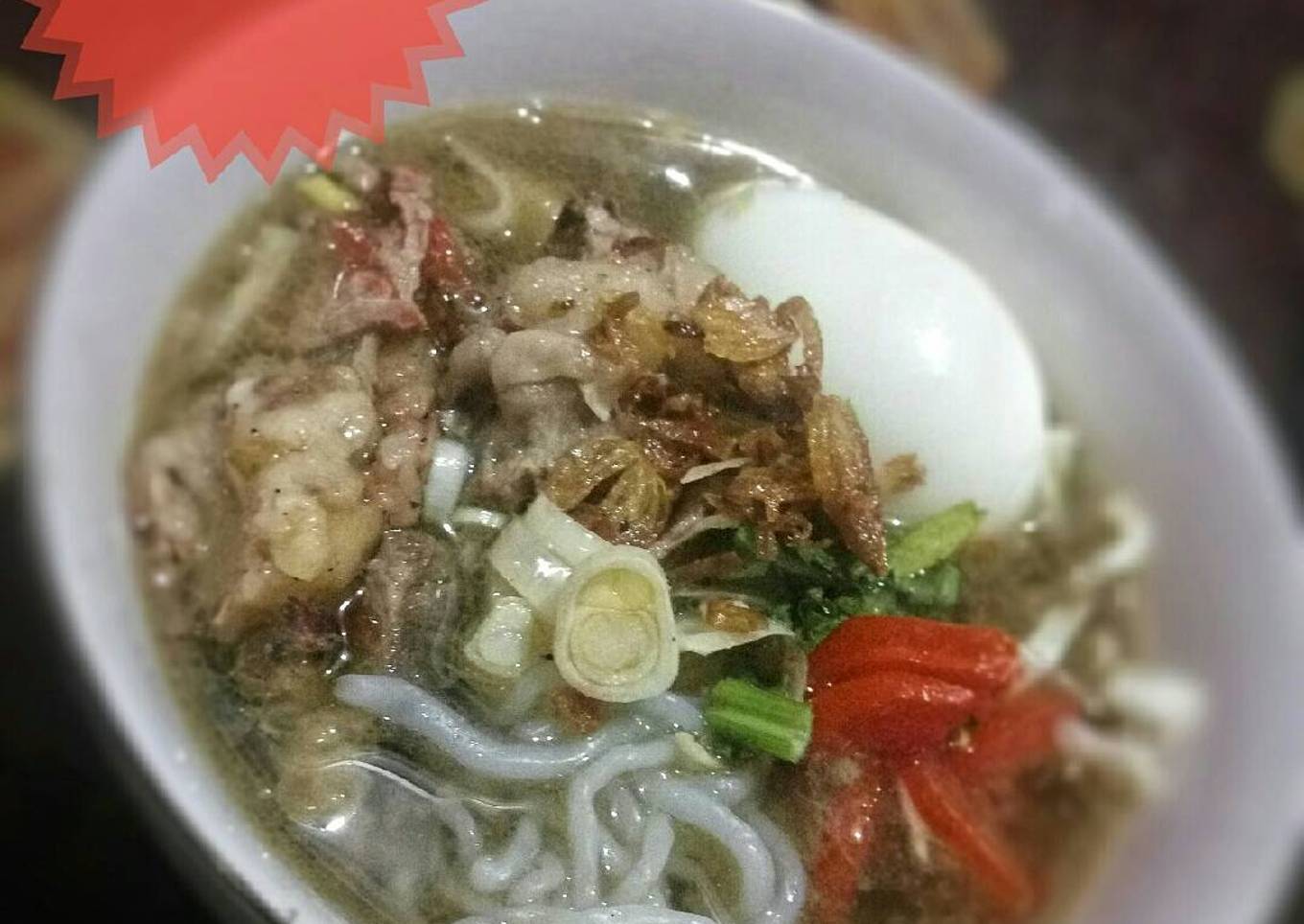 Soto Mie Telor Bogor Keto #Ketopad_cp_anekasoto