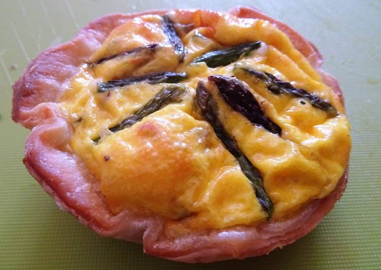 Mini quiche di asparagi