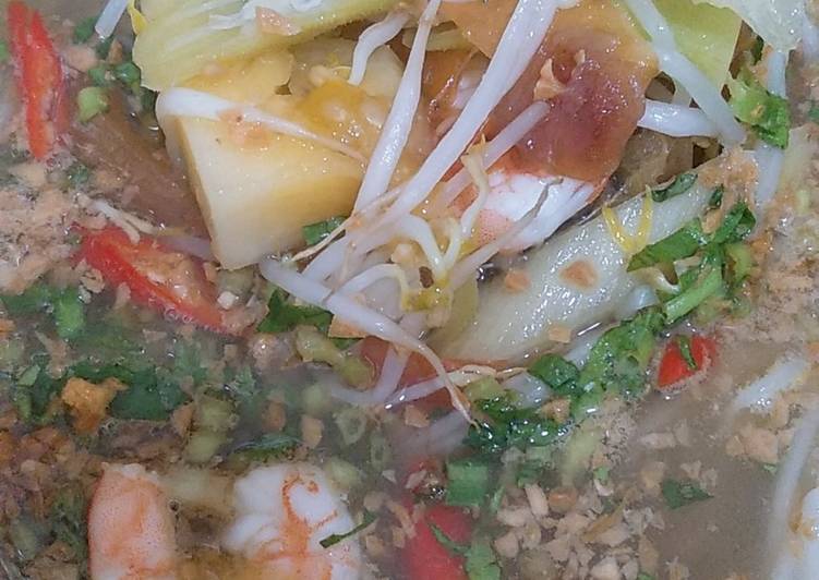 Recipe of Super Quick Homemade Canh chua tôm