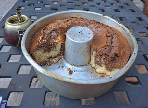 Una foto de Torta marmolada