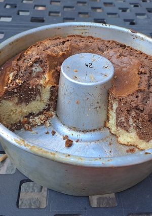 Una foto de Torta marmolada