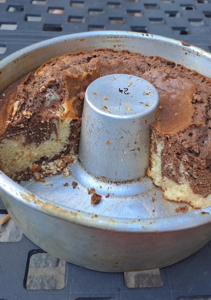 Una foto de Torta marmolada