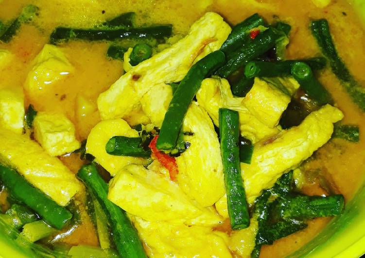 Bahan mengolah Lodeh vegetarian😘, Menggugah Selera