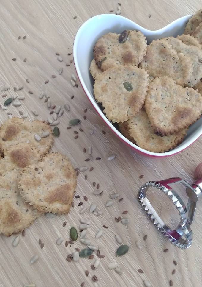 Ricetta Crackers integrali ai semi di Ben Nutrirsi - Dott.ssa Francesca ...