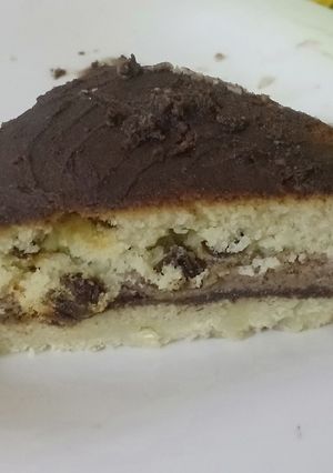 A picture of Vanilla chocolate cake.