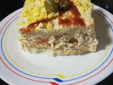 Pastel frío de atún