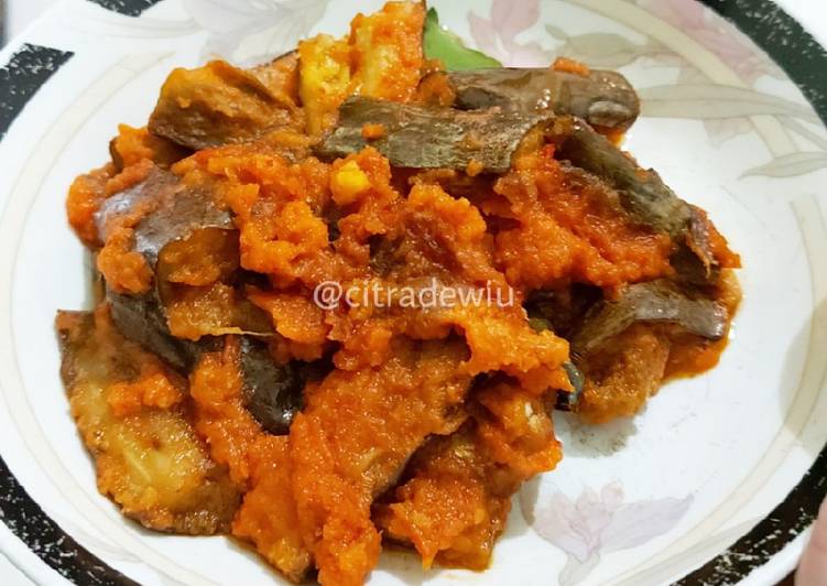 Terong Balado (tidak pedas)