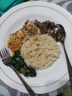 Foto resep Nasi Hainam dan Ayam Kukus Rice Cooker