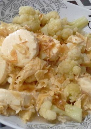 Foto resep Tumis Kembang Kol Tofu