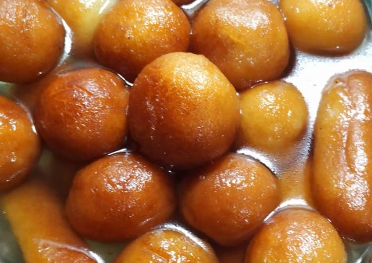 Easiest Way to Prepare Super Quick Homemade Sooji Gulab jamun