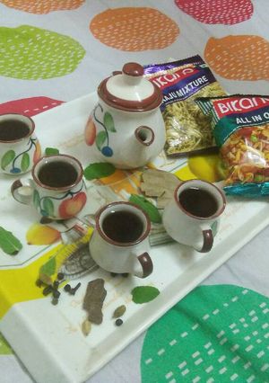 A picture of Masala chai.