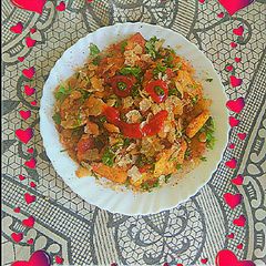 A picture of Suran [jimikand] ki chaat.