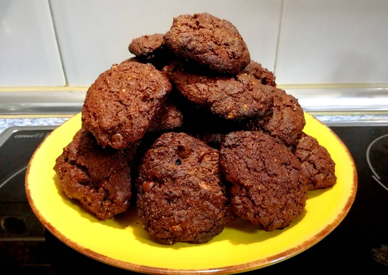 Galletas cookies de chocolate fitness 🍪🍫