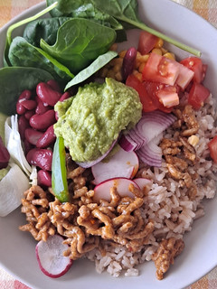 Una foto de Burrito bowl