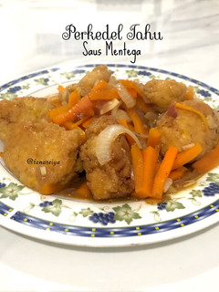 Foto resep Perkedel Tahu Saus Mentega
