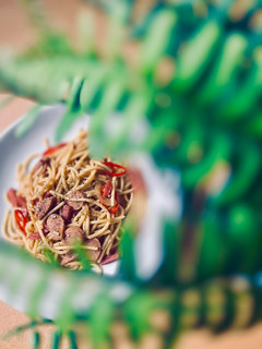 Foto resep Spaghetti aglio olio simpel