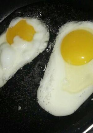 Una foto de Huevo frito perfecto