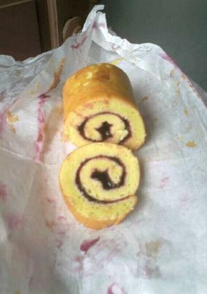 Foto resep Bolu Gulung Blueberry