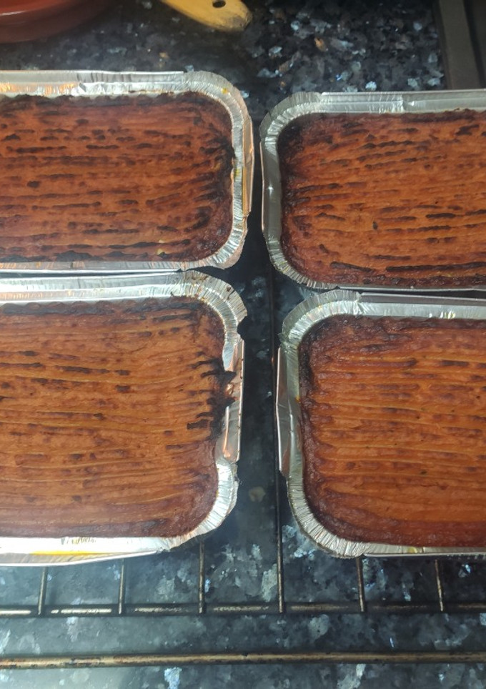 Una foto de Pastel de boniato