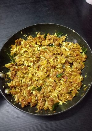 கருணைக்கிழங்கு பொடிமாஸ் yam podimas recipe in tamil செய்முறை முக்கிய புகைப்படம்